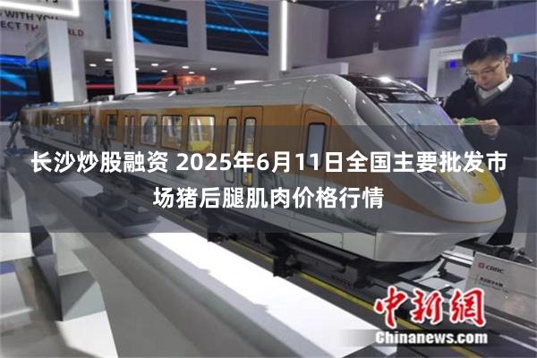 长沙炒股融资 2025年6月11日全国主要批发市场猪后腿肌肉价格行情